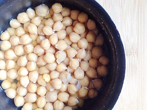 失敗しない☆ふっくらひよこ豆の戻し方